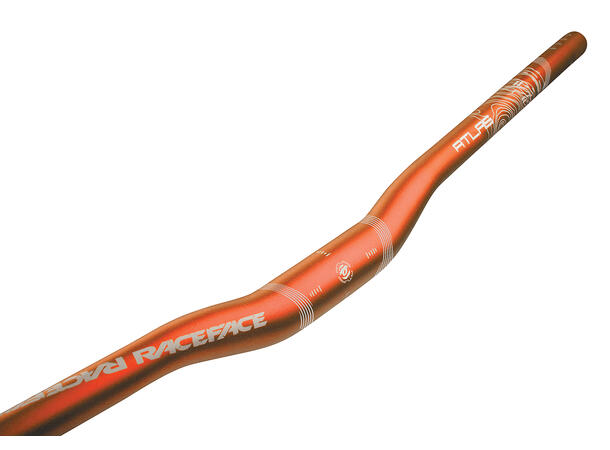 Race Face Atlas 1/2 Riser Styre Grå 31.8mm x 12mm x785mm, Alu, 340gr 