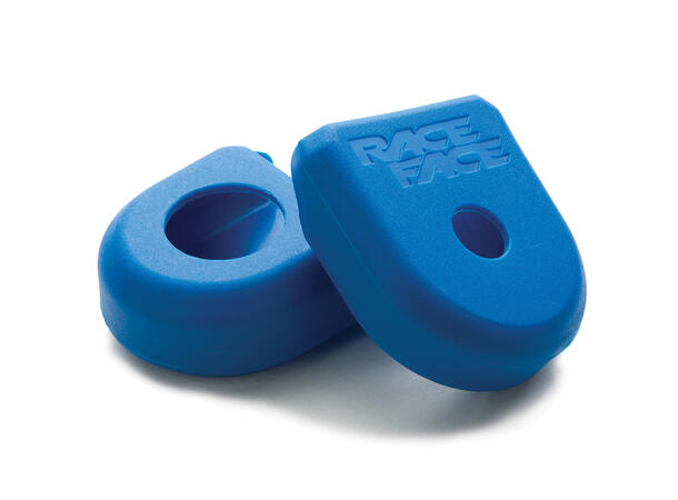 Race Face Crank Boot Blå Par, gummi 