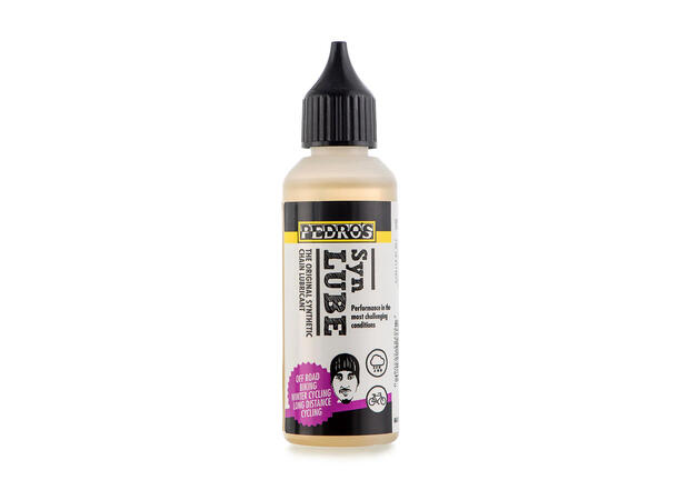 Pedro's Syn Lube Olje 50ml Olje for våte forhold, Dryppflaske 