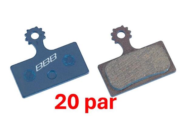 BBB DiscStop HP BBS-56D Skiveklosser 20 par, Tektro, Shimano 