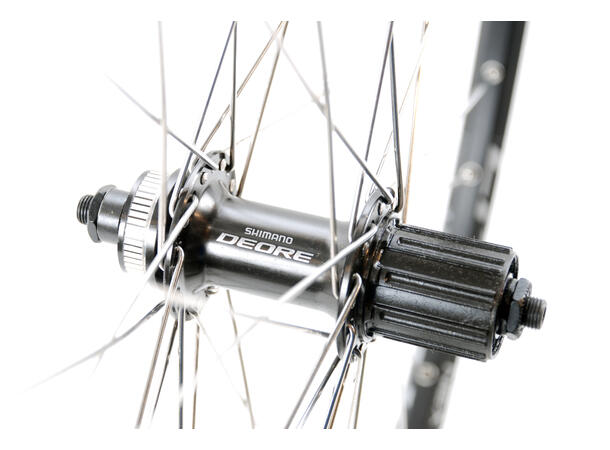 LITE V-br/CL 28"/622 DEORE Bakhjul Sort 5-stk = 594,- pr.stk 
