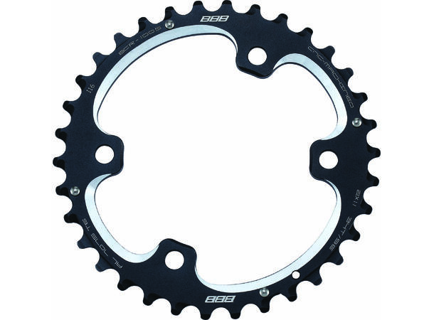 BBB MTBgear BCR-100S Krankdrev 96 BCD/4-arm, 2x11-delt, Alu 