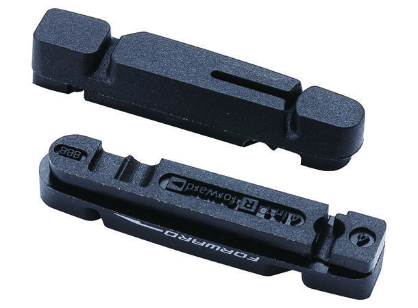BBB TechStop BBS-27 Racerbrems Gummi Sort, 3 konturer, 2 par 4 i 1 
