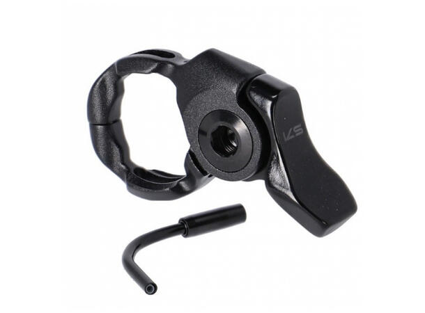 KS KGSL Remote Hendel Alu/Alu m/føringshylse, alu, universal, Ø22.2mm 