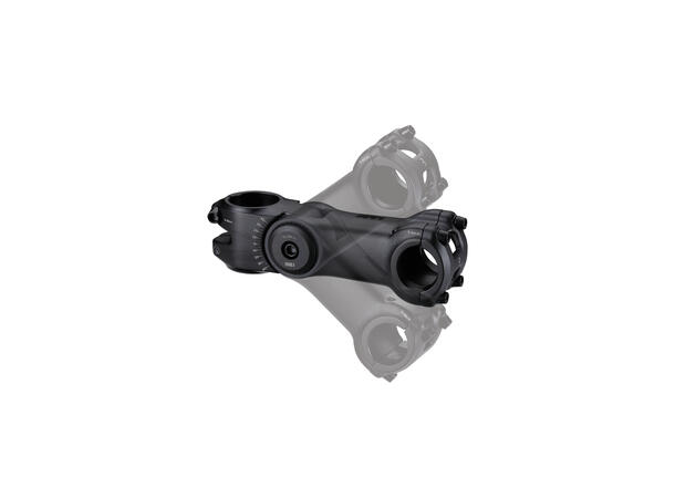 BBB HighSix BHS-28 Justerbar Stem 25.4 x +40/-40, sort, alu, 264gr 