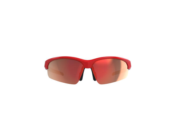 BBB Impress BSG-68 Briller Glossy Rød Small, MLC, Gule og klare ekstra glass 