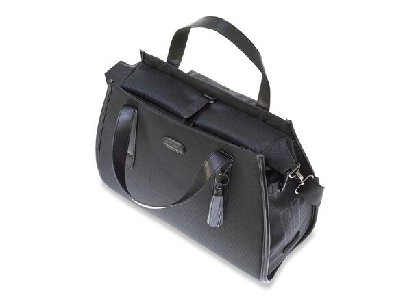 Basil Noir Business Veske Sort, 17 ltr, Vanntett(IPX3) 