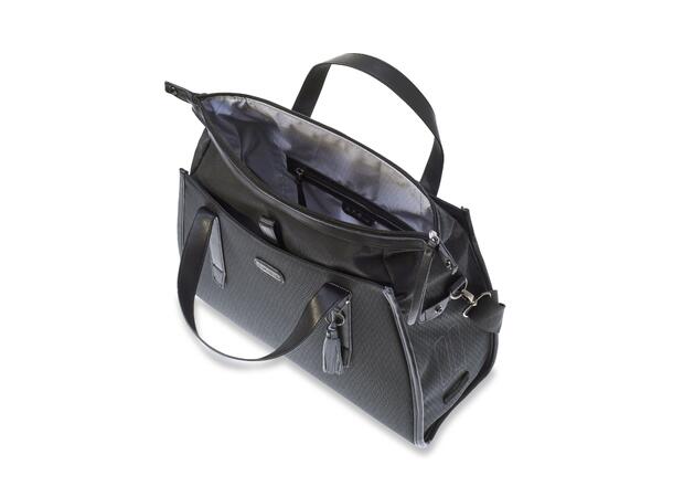 Basil Noir Business Veske Sort, 17 ltr, Vanntett(IPX3) 