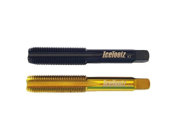 Ice Toolz 9/16" Pedal Gjengetapp Sett Høyre og venstre, 9/16"x20tpi 