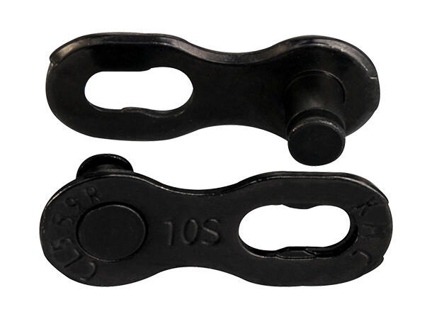 KMC DLC MissingLink 10R Kjedelås Sort 10-Delt, 2-pack, 5.88mm 