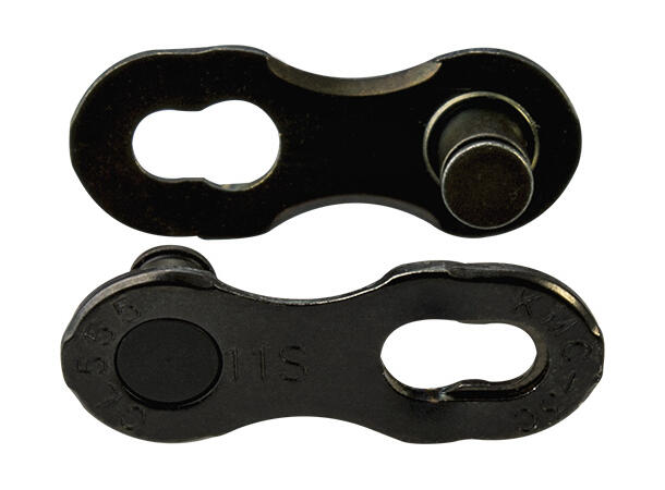 KMC DLC MissingLink 11R Kjedelås Sort 11-Delt, 2-pack, 5.65mm 