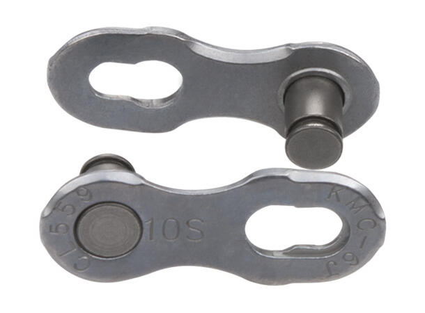 KMC MissingLink 10R EPT Kjedelås Sølv 10-Delt, 2-pack, 5.88mm, Rustfritt 