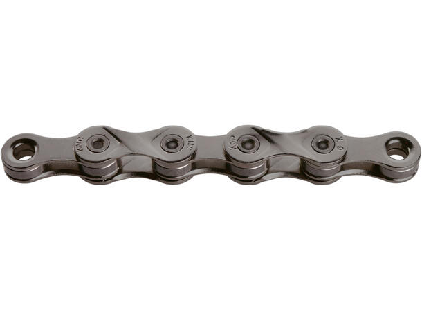 KMC X9 Kjede Grå 9-Delt, 114 ledd, 6.6mm 