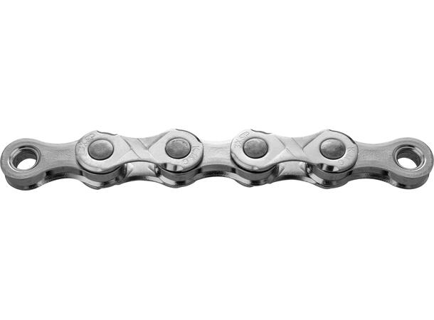 KMC e11 El-Sykkel Kjede Sølv 11-Delt, 122 ledd, 5.65mm 