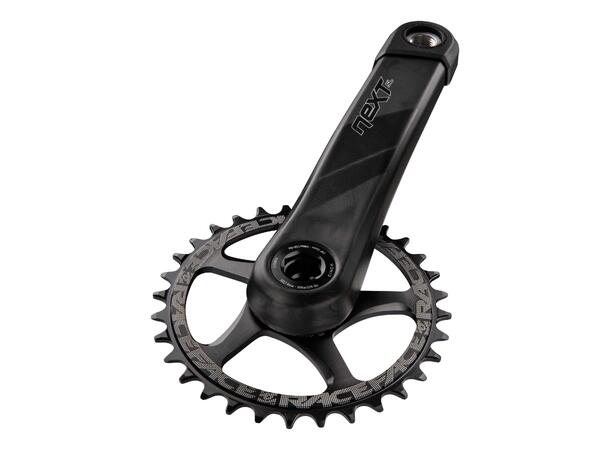 Race Face Next SL G5 Krankarmer 175mm RF136, u/drev, carbon, Sort, 370gr 