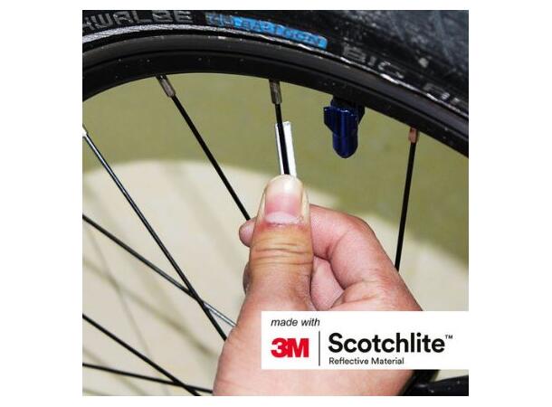 Salzmann 3M Eikereflekser 10 stk 70mm, 25g, ABS med 3M Scotchlite 