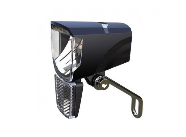 Union 4270E Spark Elsykkel Frontlykt Sort, 6-44V DC, 50Lux, K-1598 