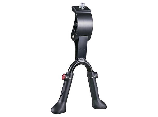 Union KS-35 Twin Støtte 24-28" Justerbar, sentermontert, alu, sort 