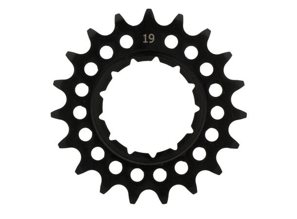 KMC Rohloff Elsykkel Kjedehjul 15-21T Sort, CroMo, 1/8" 