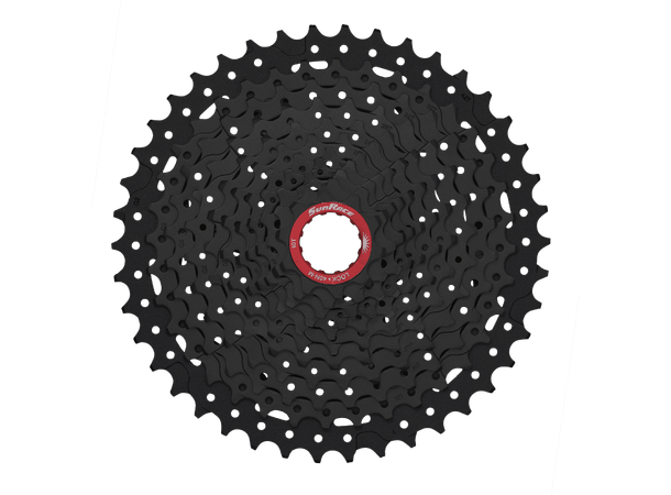 SunRace MX 11-Delt Kassett 10-46T,502gr, Sort, SRAM XD kompatibel 