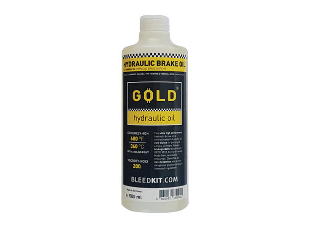 Bleedkit GOLD Bremseolje 500ml Mineralolje, høyt kokepunkt 