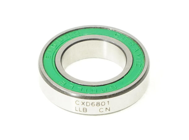 Enduro CXD 6801 LLB Maskinlager ABEC 5, 12x21x5, Ceramic XD-15 
