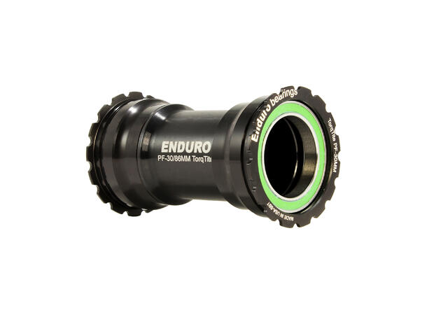 Enduro TorqTite BB386 Kranklager SS Ø46x86.5, 30mm A/C, Rustfritt stål 