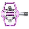 HT T2-SX BMX Pedaler Lilla Alu, 4-pins, m/cleats, 372gr