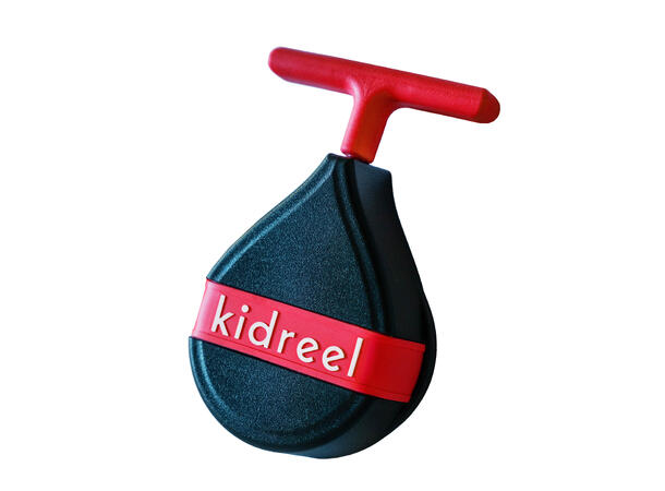 Kidreel Drakassett Rød Snelle for tauing av barn, 1.9m line 