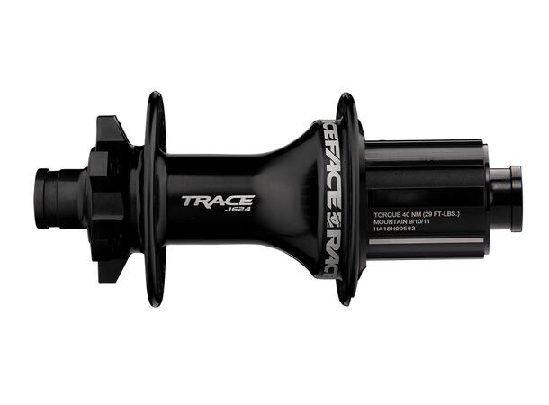 Race Face Trace MTB IS Boost Baknav Sort 32H, 12x148g, 338g 