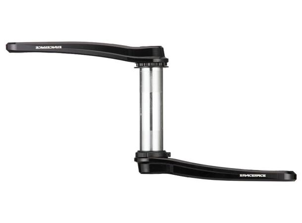 Race Face Turbine Krankarmer Sort, RF136/143, u/drev, Alu, 515g 