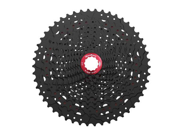 SunRace MZ91 12-Delt XD Kassett 10-50T, 560gr, Sort, Sram XD 