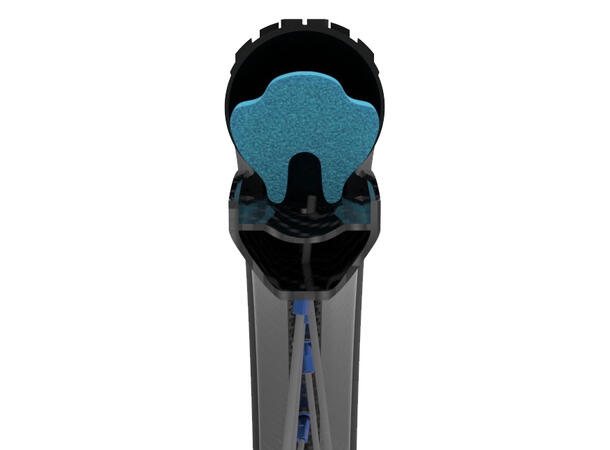 Tubolight EVO GRAVEL Dekkinnlegg 28" Par Blå, PE, 19-25mm felg,37-45mm dekk, 33gr 