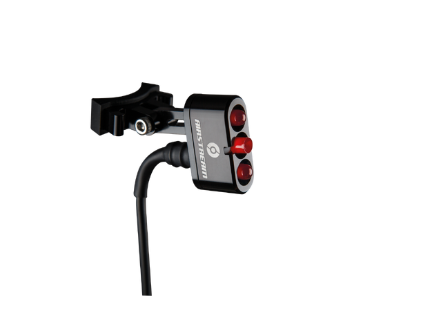 Supernova Airstream 2 Baklykt Sort, 18g, Setepinnemontering 