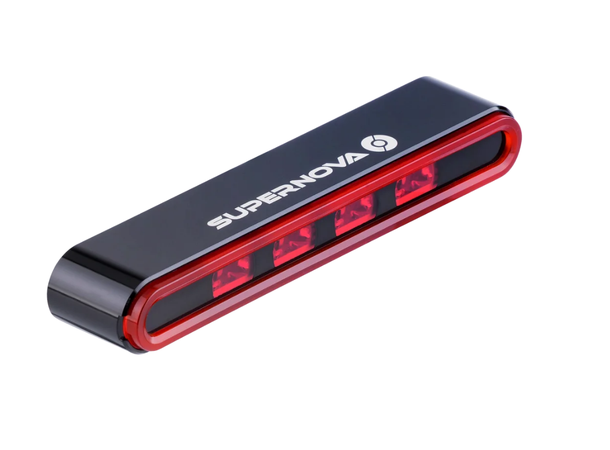 Supernova M99 TL 2 Pro Bremse/Baklykt 2.3-4.0W, 12V, Sort, 40g 