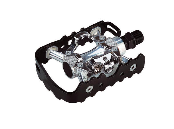 Scada M223D Kombi Pedaler 9/16", Cro-Mo, Shim. kompatibel 