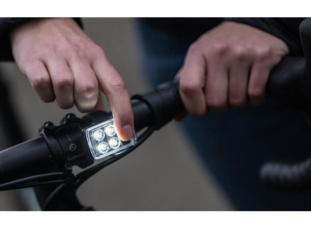 BBB Slide Combo BLS-237 Lyktesett 50+16 Lumens, Micro USB, Sort 