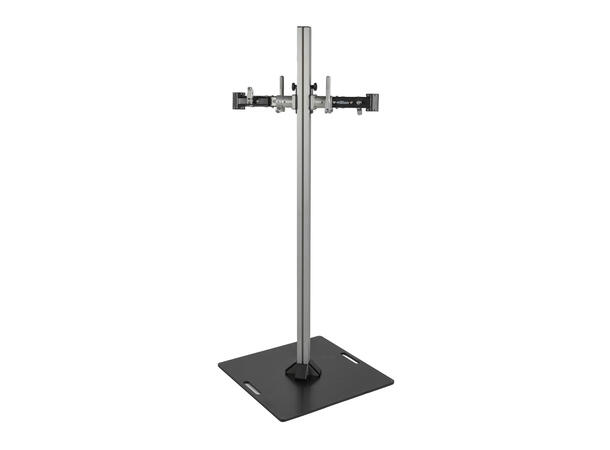 DBDtools StaBilly2 Reparasjonsstativ Manuell, dobbel, oppt. 40kg, m/bunnplate 
