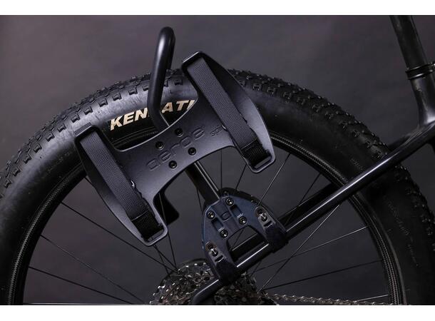 Aeroe Spider FAT Rack Bagasjebrett For rammefeste, inkl. vugge, 616gr 