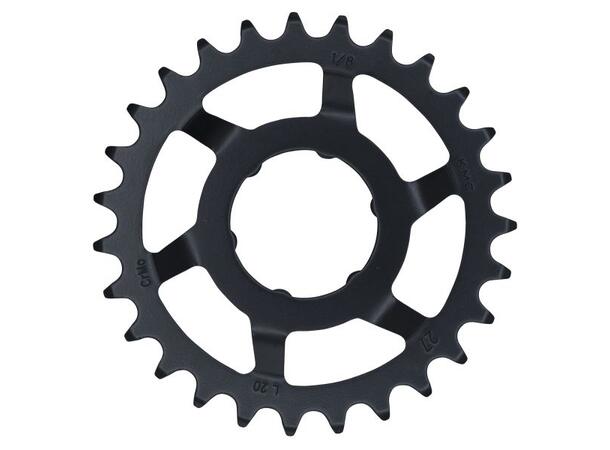KMC Shimano Nexus 5 Kjedehjul Sort, CroMo, CS-C7000, 1/8" 
