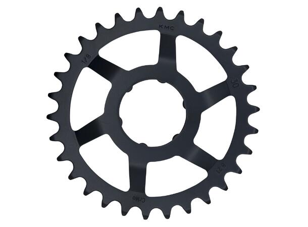 KMC Shimano Nexus 5 Kjedehjul Sort, CroMo, CS-C7000, 1/8" 