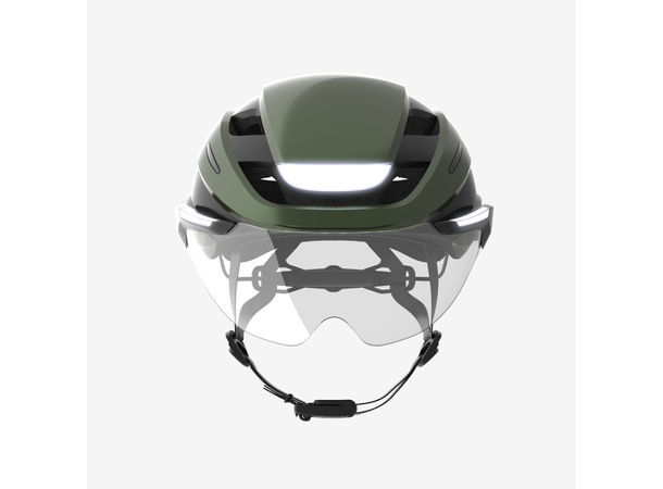 Lumos Ultra E-Bike Hjelm M/L, 132LED, Lys/Blink, 54-61cm 