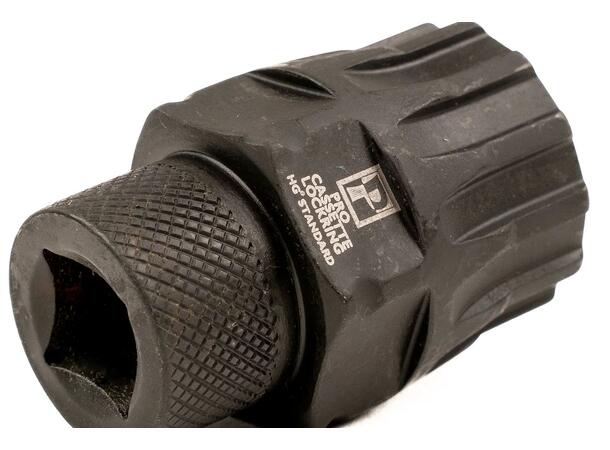 Pedro's HG Kassettavtager 3/8"pipe, Shimano, u/pinne 