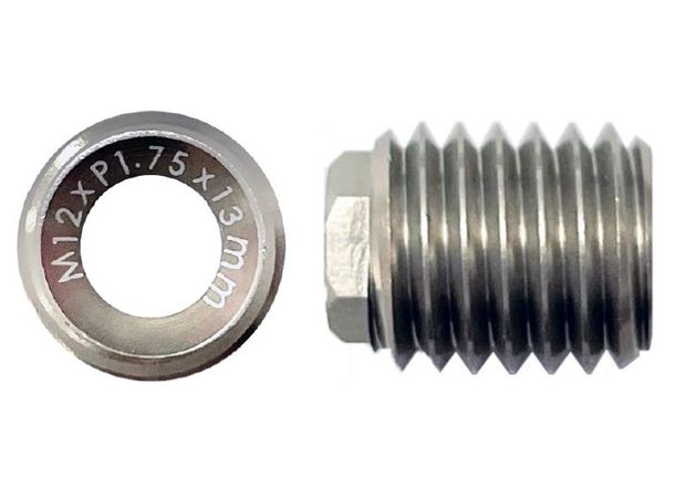 RapiLock MTB P1.75 x 13mm Gjengestykke Alu, til MTB aksling, for Trek / Canyon 