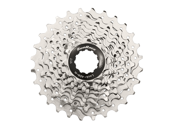 SunRace RS1 10-Delt Kassett 11-32T, 322gr, Metallic, Shimano kompat 