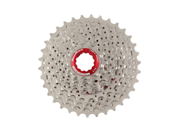 SunRace RZ800 12-Delt HG Kassett 11-34T, 356gr, Sølv, Shimano HG 