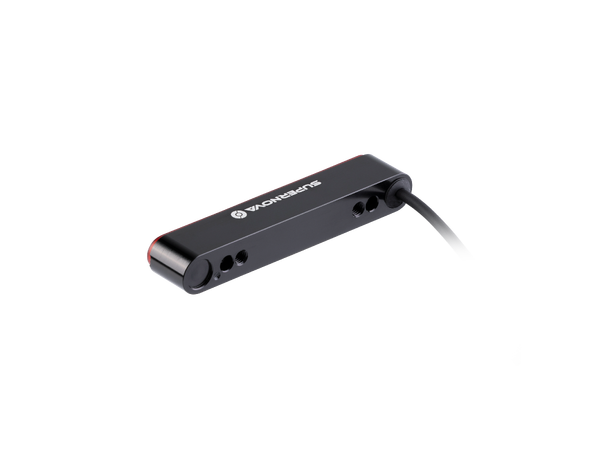 Supernova TL3 Max Bremse/baklykt 0.8-4W, 12V, Sort, 40g, Bagasjebrett 