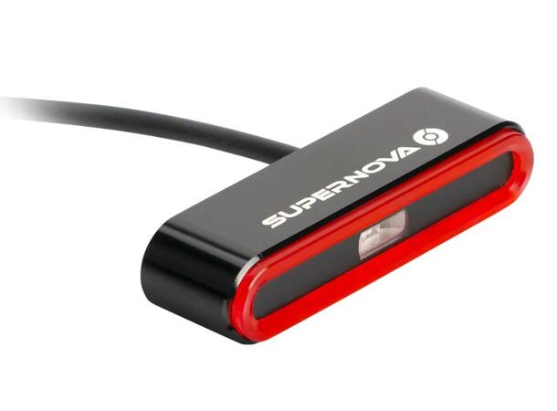 Supernova TL3 PRO Bremse/Nød/Baklykt 0.6-3.5W, 6-12V, Sort, 40g 