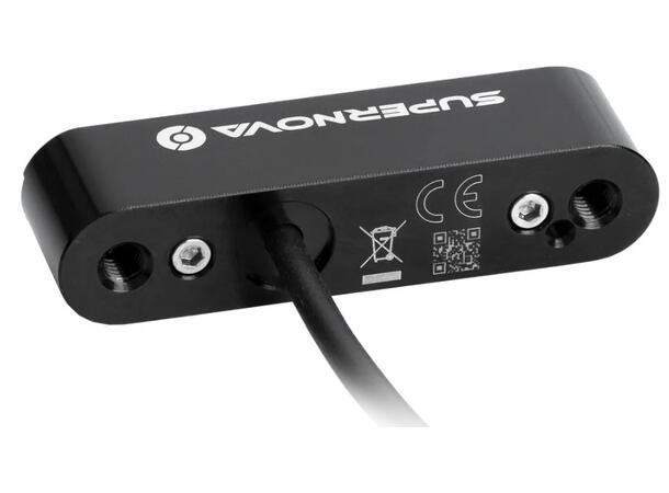 Supernova TL3 PRO Bremse/Nød/Baklykt 0.6-3.5W, 6-12V, Sort, 40g 