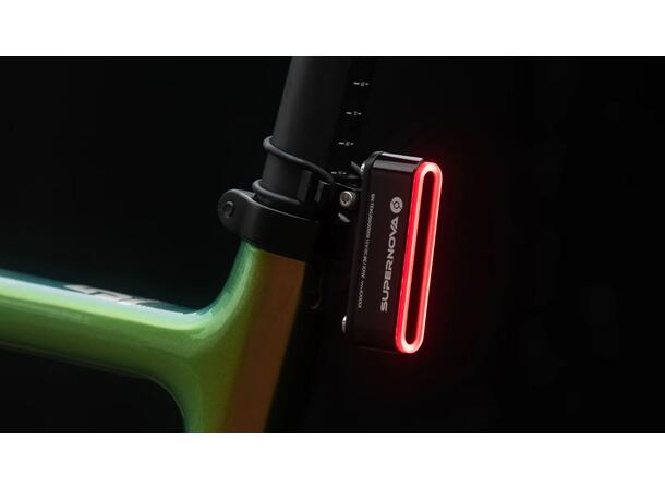 Supernova TL3 PRO Bremse/Nød/Baklykt 0.6-3.5W, 6-12V, Sort, 40g 